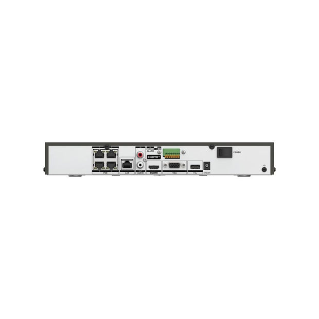 4 Channel POE NVR comes with 4TB HDD